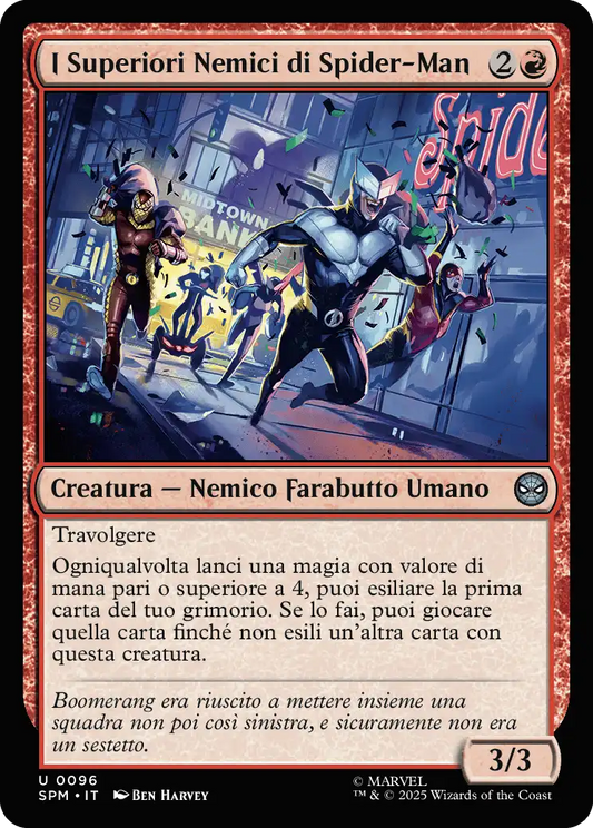 I Superiori Nemici di Spider-Man 0096 U FOIL