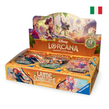 Lorcana TCG Disney - Lande Sconosciute Box 24 Bustine - ITA