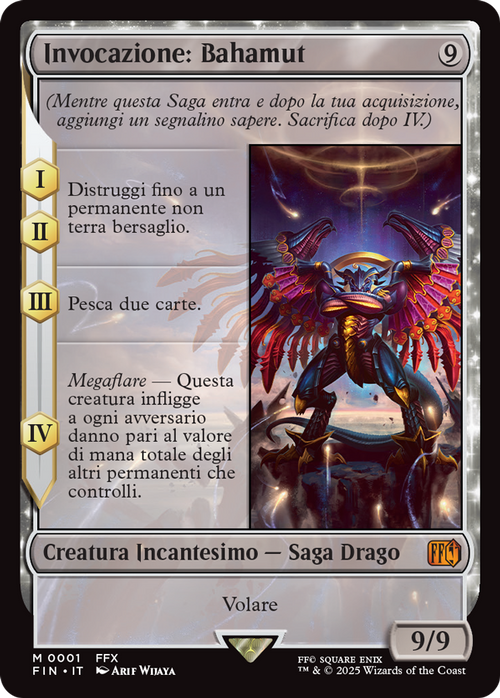 Invocazione Bahamut M001