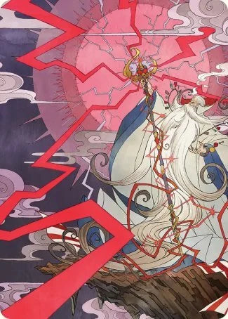 Invocazione: Esper Ramuh-A40-(Gold-Stamped) -firmata