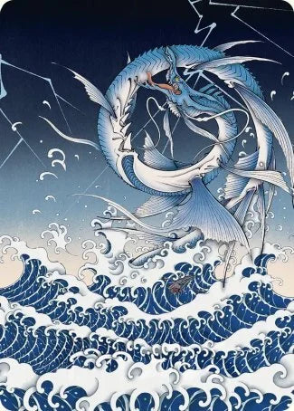 Invocazione: Leviatano-A38-(Gold-Stamped) -firmata