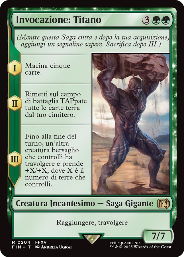 Invocazione Titano-R0204-FOIL