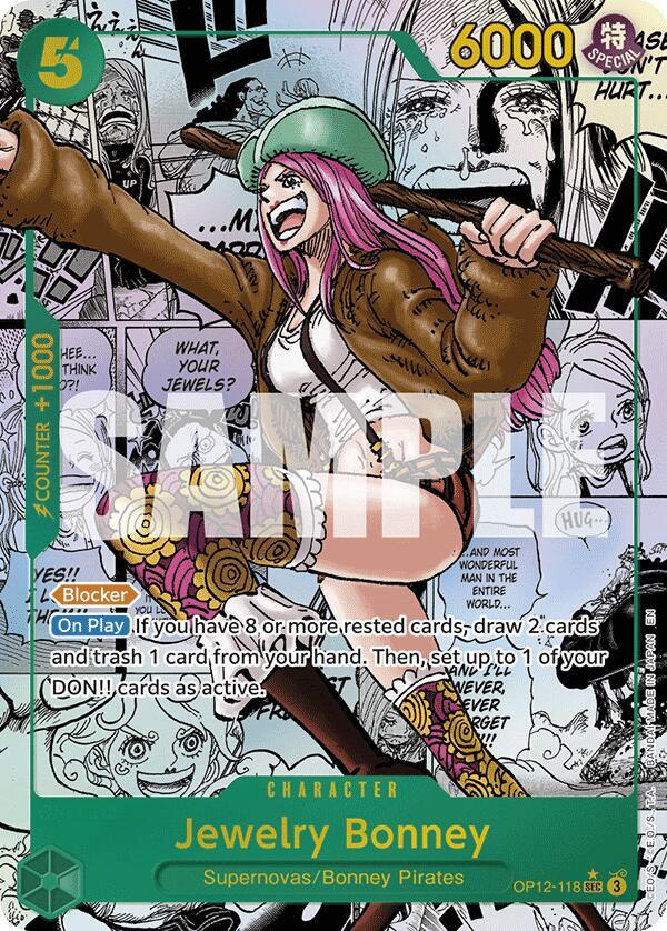 Jewelry Bonney  (Manga) - Legacy of the Master (OP12) 118