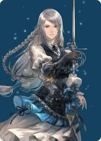 Jill, Dominante di Shiva-A43-(Gold-Stamped) -firmata