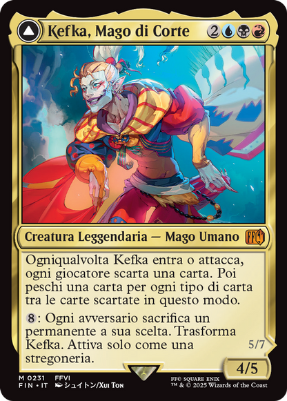 Kefka, Court Mage-M0231-FOIL