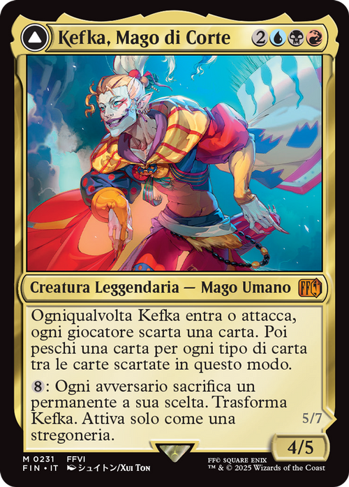 Kefka, Court Mage-M0231-FOIL