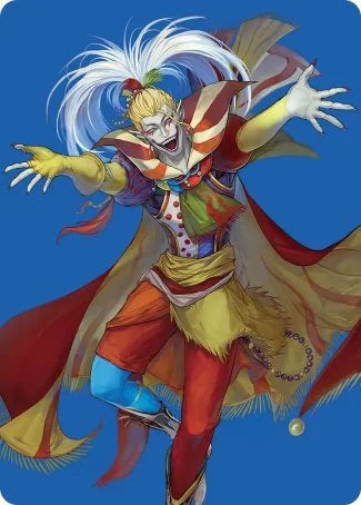 Kefka, Mago di Corte-A46-(Gold-Stamped) -firmata