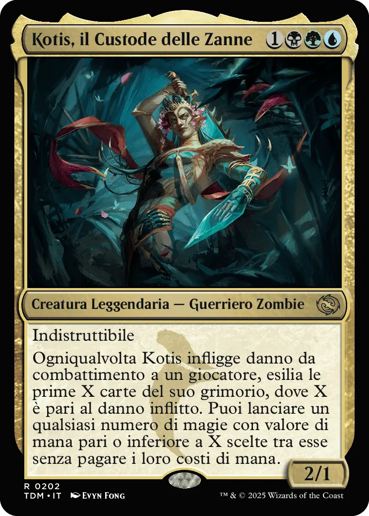 Kotis, il Custode delle Zanne-R0202-FOIL