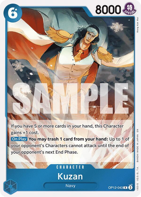 Kuzan  - Legacy of the Master (OP12) 043-Foil