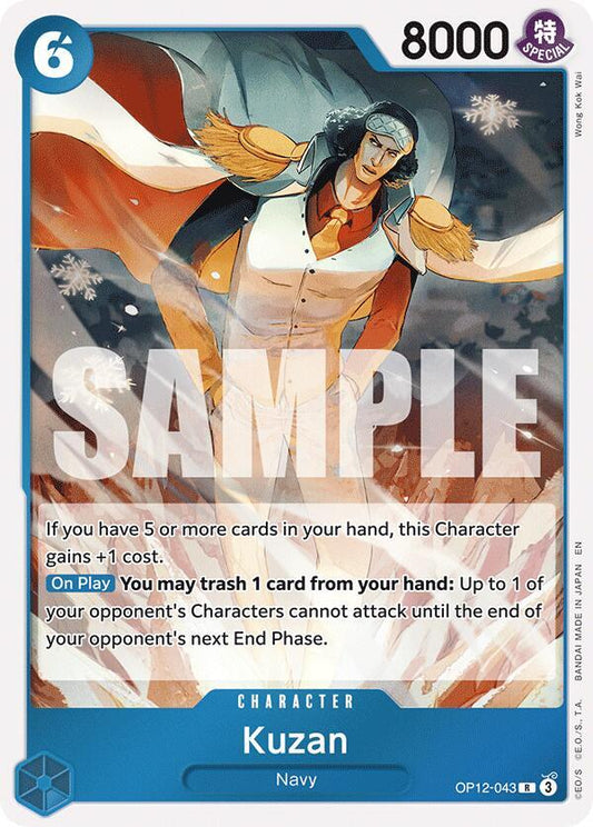 Kuzan  - Legacy of the Master (OP12) 043-Foil