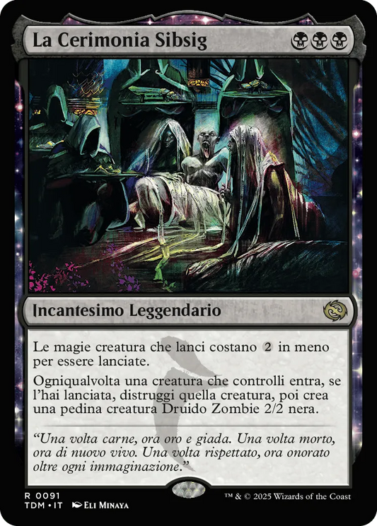 La Cerimonia Sibsig-R0091-FOIL