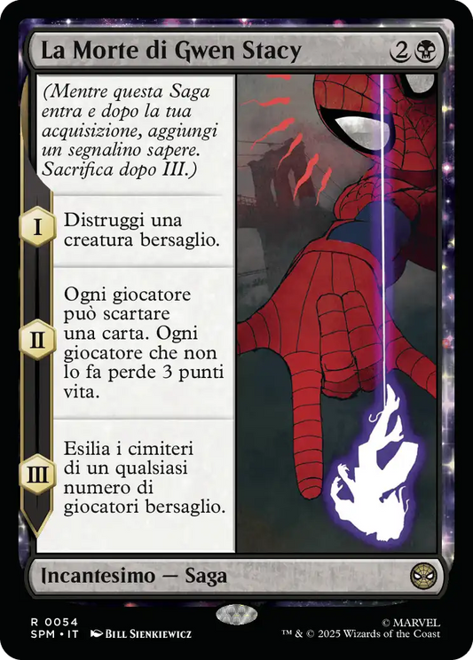 La Morte di Gwen Stacy 0054 R FOIL