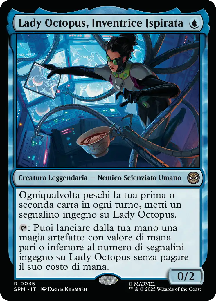 Lady Octopus, Inventrice Ispirata 0035 R