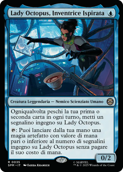 Lady Octopus, Inventrice Ispirata 0035 R