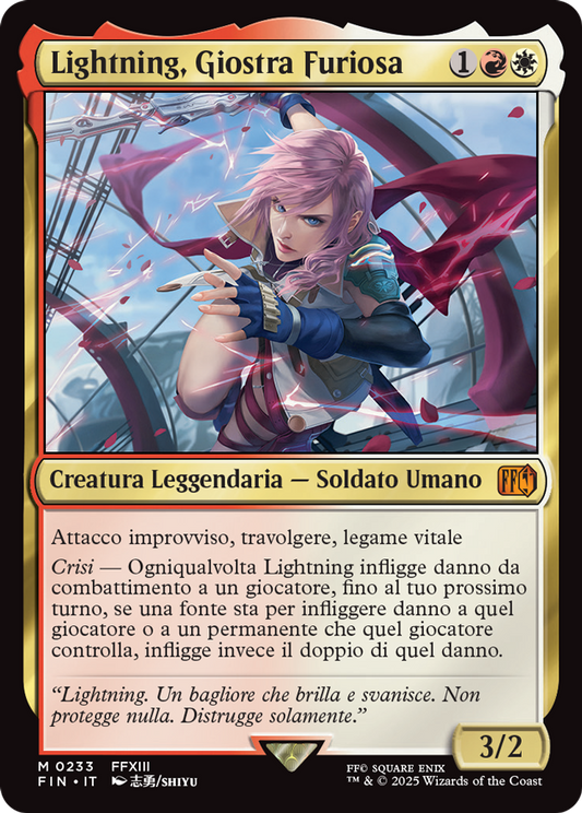 Lightning, Giostra Furiosa-M0233-FOIL