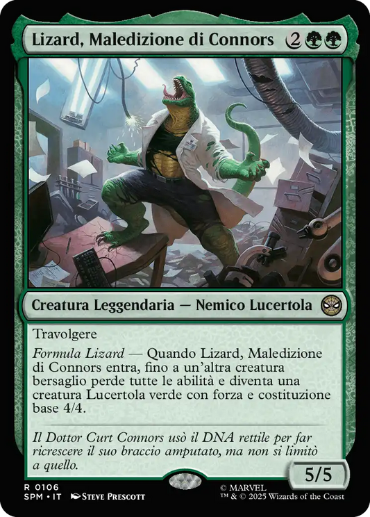 Lizard, Maledizione di Connors 0106 R FOIL