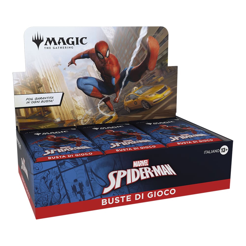 MAGIC THE GATHERING-SPIDERMAN-BOX-30 buste -ITA