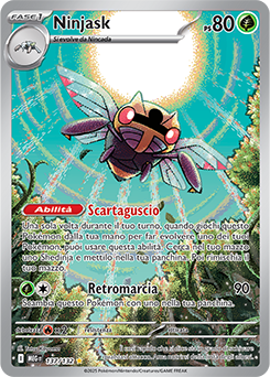 Ninjask 	-	rara illustrazione	-	Near-mint	-	megaevoluzione	-	ita	-	special	137	-132