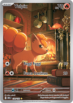 Vulpix 	-	rara illustrazione	-	Near-mint	-	megaevoluzione	-	ita	-	special	138	-132