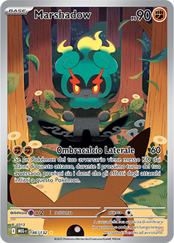 Marshadow 	-	rara illustrazione	-	Near-mint	-	megaevoluzione	-	ita	-	special	146	-132