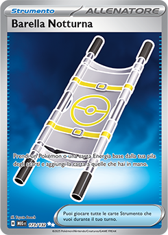 Barella Notturna 	-	ultra rara	-	Near-mint	-	megaevoluzione	-	ita	-	full art	173	-132