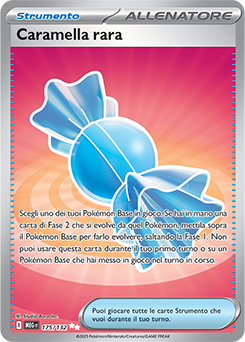 Caramella Rara 	-	ultra rara	-	Near-mint	-	megaevoluzione	-	ita	-	full art	175	-132
