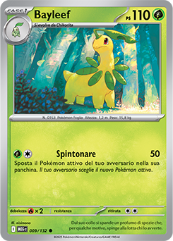 Bayleef 	-	comune	-	Near-mint	-	megaevoluzione	-	ita	-	reverse