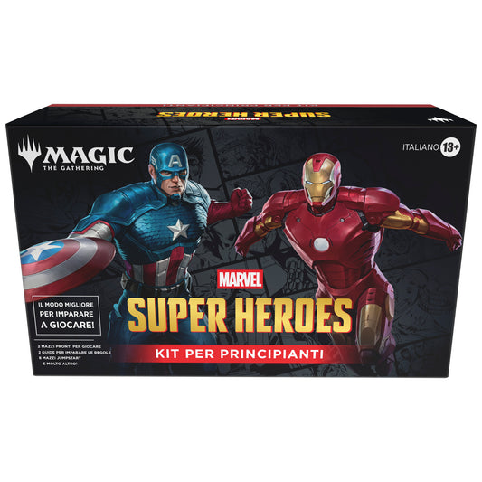 Magic the Gathering-Marvel Super Heroes Kit Per Principianti ITA 🔔IN ARRIVO