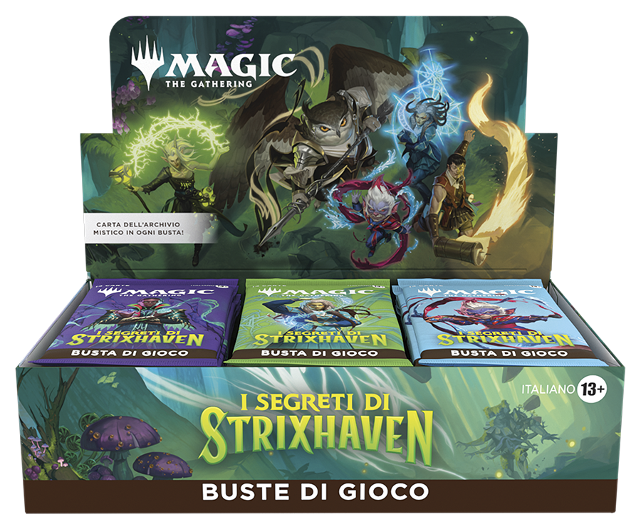 MTG - Box Play Booster I Segreti di Strixhaven (30 Buste) ITA
