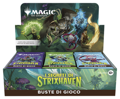 MTG - Box Play Booster I Segreti di Strixhaven (30 Buste) ITA