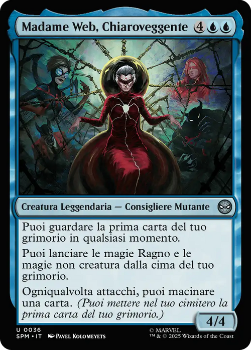 Madame Web, Chiaroveggente 0036 U