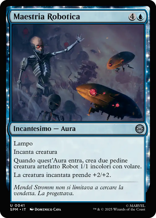 Maestria Robotica 0041 U FOIL