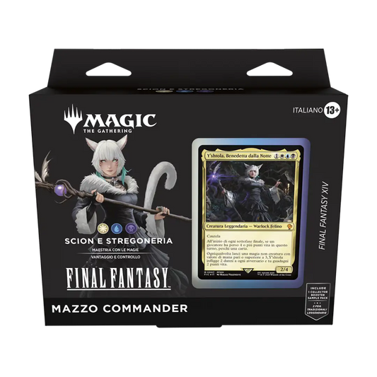 Magic  "the gathering" Final  Fantasy Commander -Scion e stregoneria/ Y'shtola (ITA)