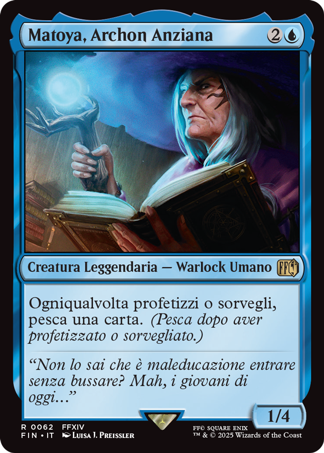 Matoya, Archon Anziana-R0062