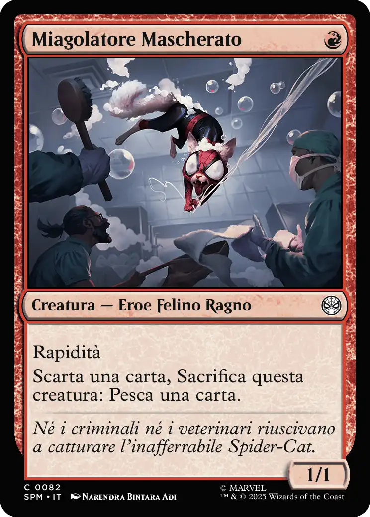 Miagolatore Mascherato 0082 C