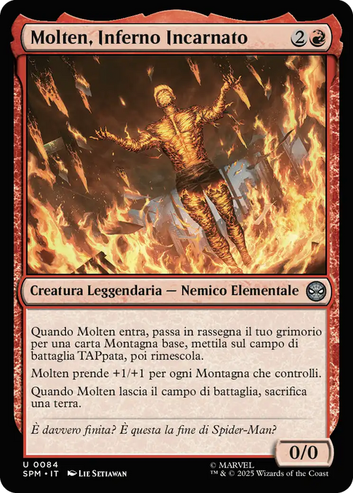 Molten, Inferno Incarnato 0084 U