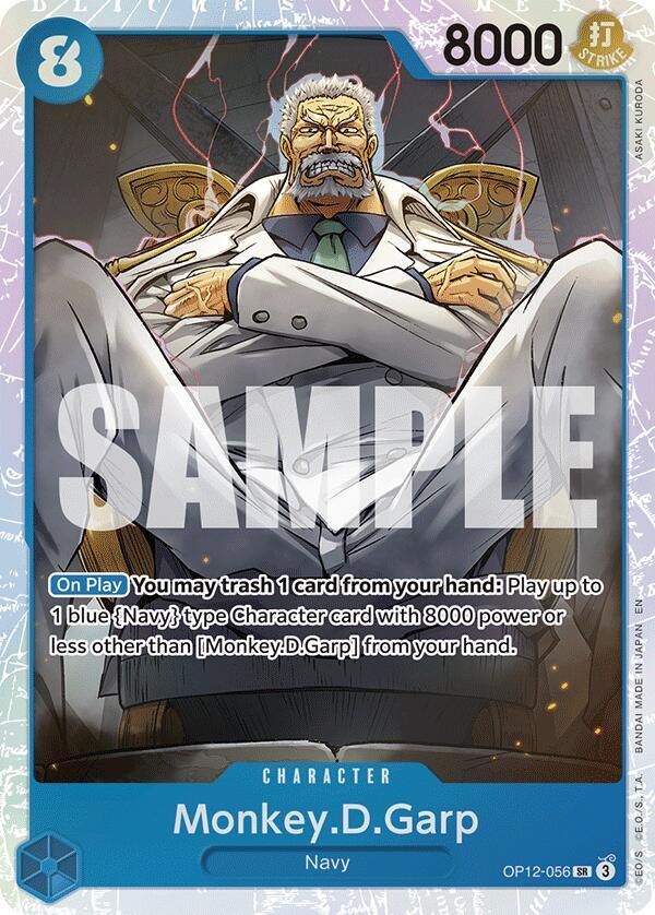 Monkey.D.Garp - Legacy of the Master (OP12) 056-Foil