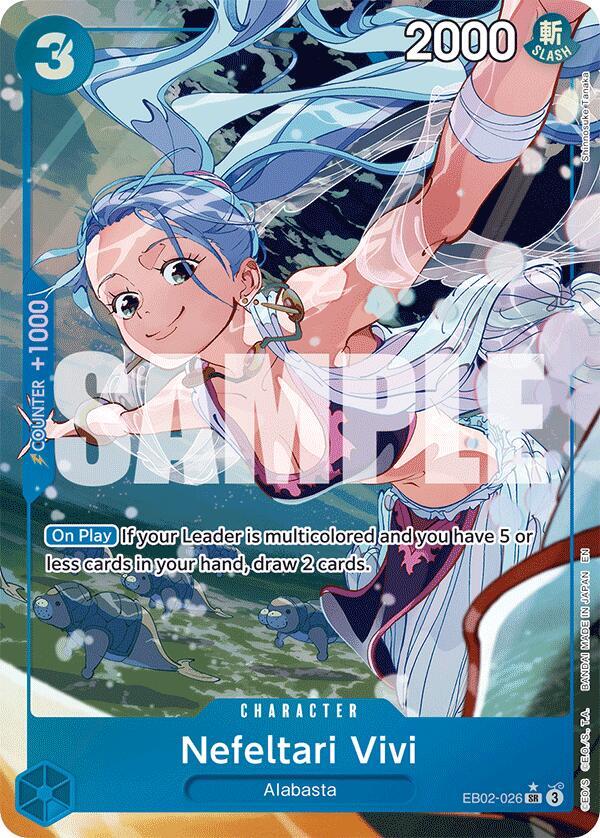 Nefeltari Vivi (Alternate Art) - Extra Booster Anime 25th Collection (EB-02) 026