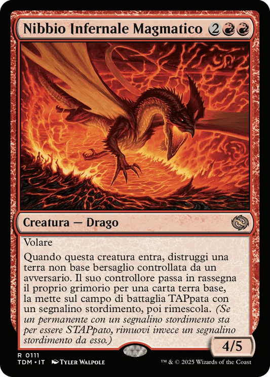 Nibbio Infernale Magmatico-R0111-FOIL