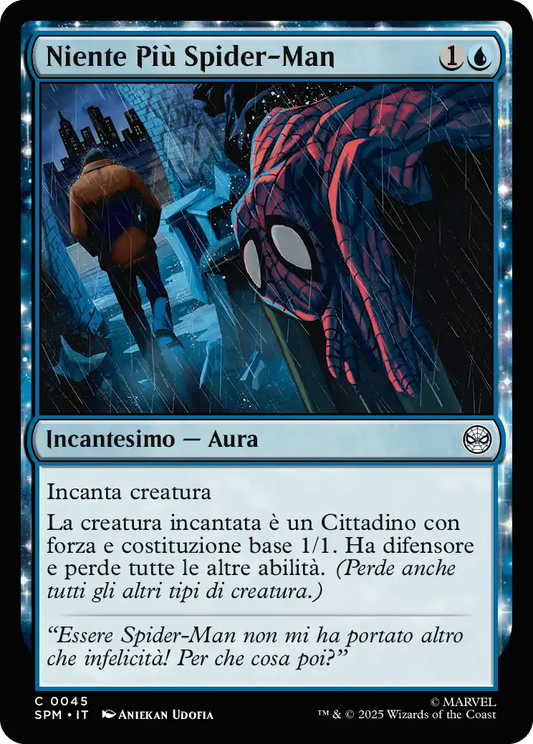 Niente Più Spider-Man 0045 C FOIL