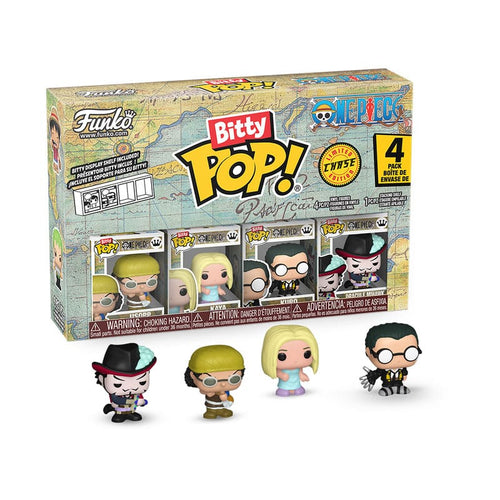 ONE PIECE - POP FUNKO BITTY VINYL FIGURE - USOPP (4PK)