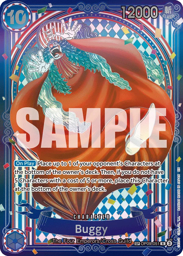 OP09-051 - OP14 - Buggy - Near Mint - OP14 - ENG - special card - Texture Foil SP