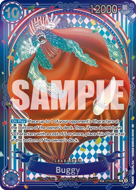 OP09-051 - OP14 - Buggy - Near Mint - OP14 - ENG - special card - Texture Foil SP
