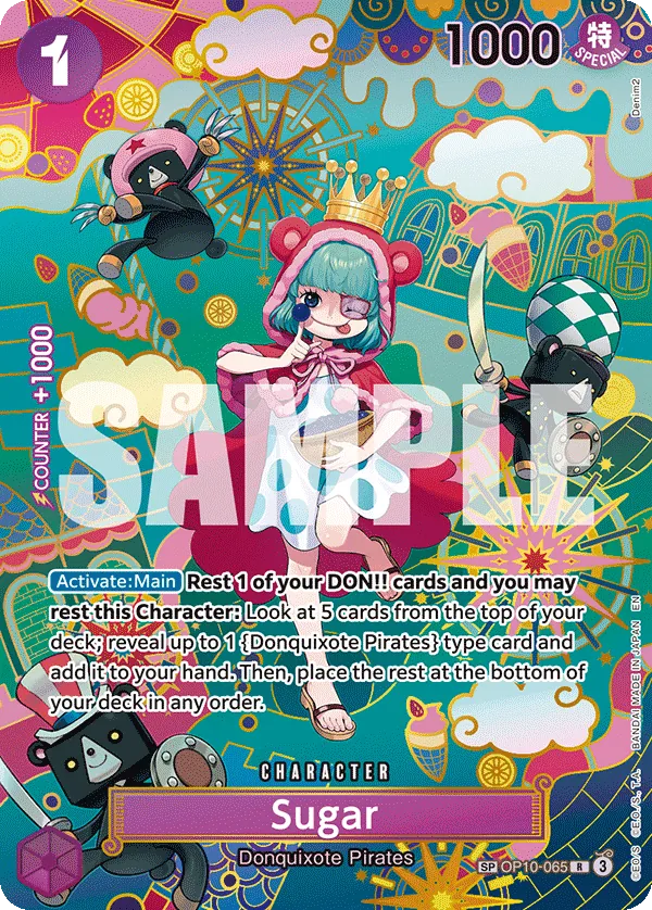 OP10-065 - OP14 - Sugar - Near Mint - OP14 - ENG - special card - Texture Foil SP