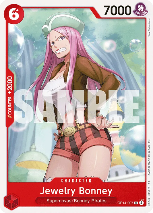 OP14-007 - OP14 - Jewelry Bonney - Near Mint - OP14 - ENG - comune - Standard Matt