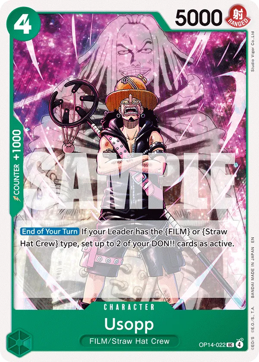 OP14-022 - OP14 - Usopp - Near Mint - OP14 - ENG - non comune - Standard Matt