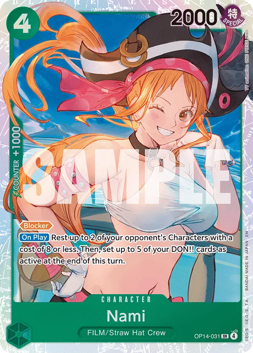 OP14-031 - OP14 - Nami - Near Mint - OP14 - ENG - super rara - Standard Foil