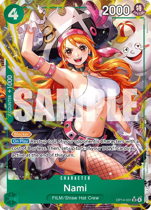 OP14-031 - OP14 - Nami - Near Mint - OP14 - ENG - super rara - Parallel Alt-Art