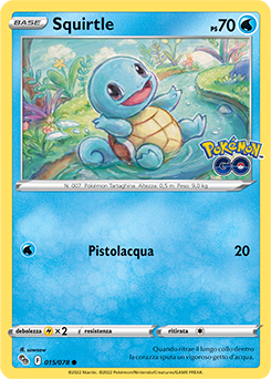 15/78-Squirtle 	-	comune	-	Near-meat	-	pokemon go	-	ita