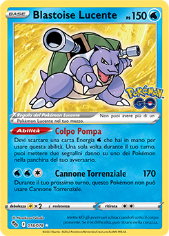 18/78-Blastoise Lucente 	-	rara lucente	-	Near-meat	-	pokemon go	-	ita	-	special